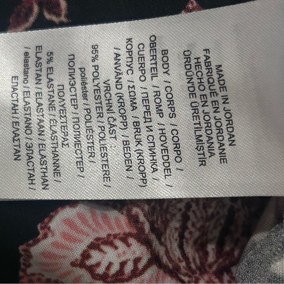 Lauren Ralph Lauren Wide Leg Floral Pants Medium - Picture 6 of 6